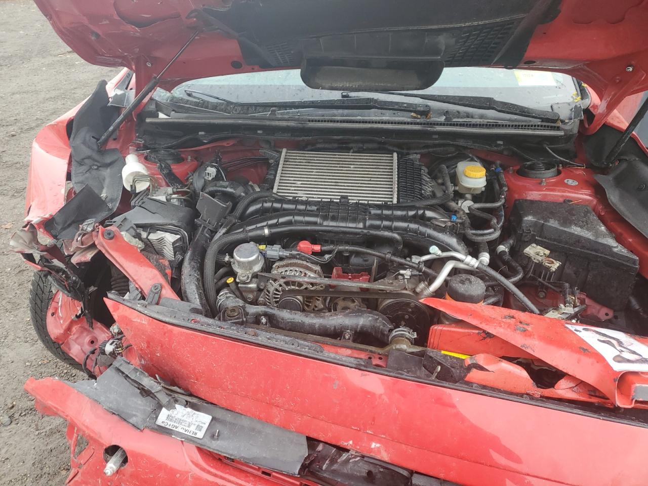 2017 Subaru WRX VIN JF1VA1E68H9814870 Copart auction photo, front end / minor dent/scratches damage thumbnail 11