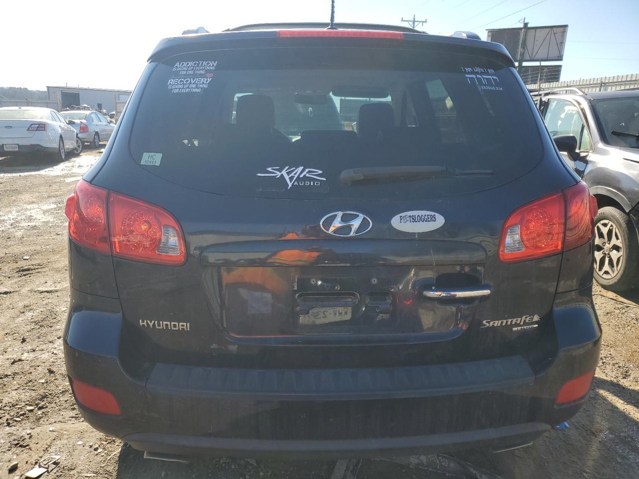 2009 Hyundai Santa Fe VIN 5NMSH13E79H327779 Copart auction photo, front end damage thumbnail 6