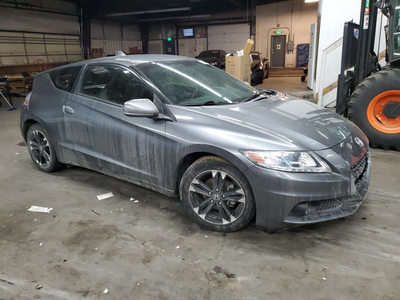 2014 Honda CR-Z VIN JHMZF1D62ES000179 Copart auction photo, rear end damage thumbnail 4