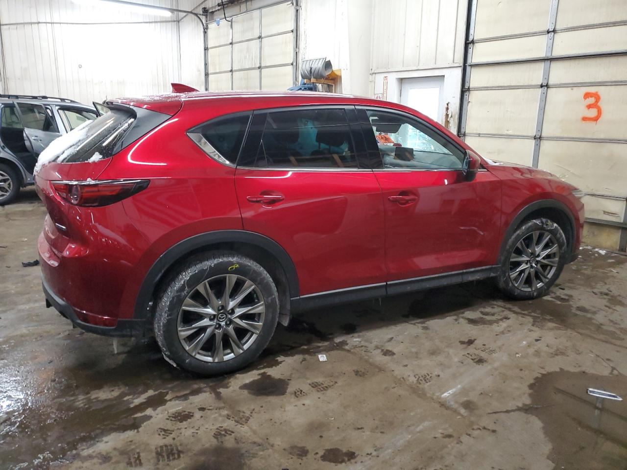 2020 Mazda CX-5 VIN JM3KFBEY8L0794243 Copart auction photo, front end damage thumbnail 3