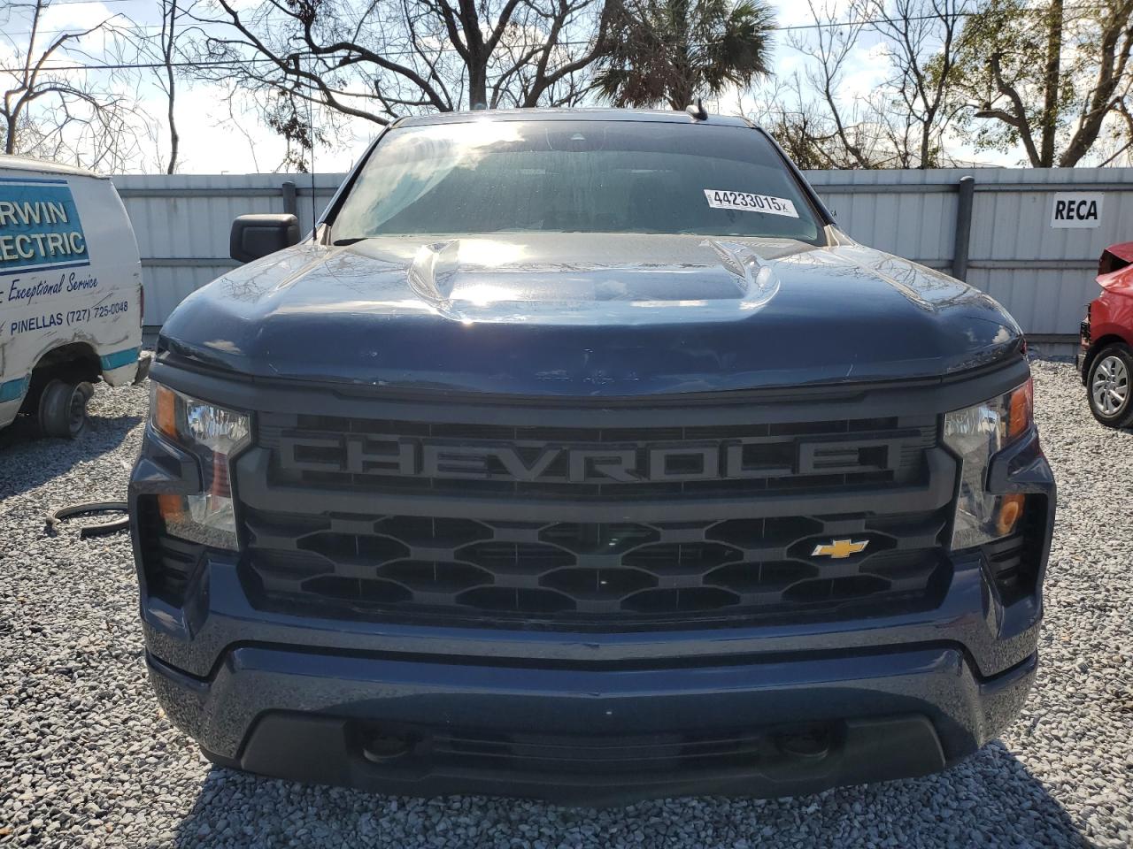 2022 Chevrolet Silverado VIN 1GCPABEK3NZ591414 Copart auction photo, all over damage thumbnail 5