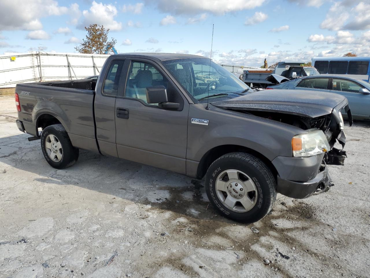 2008 Ford F-150 VIN 1FTRF122X8KB22374 Copart auction photo, front end damage thumbnail 4