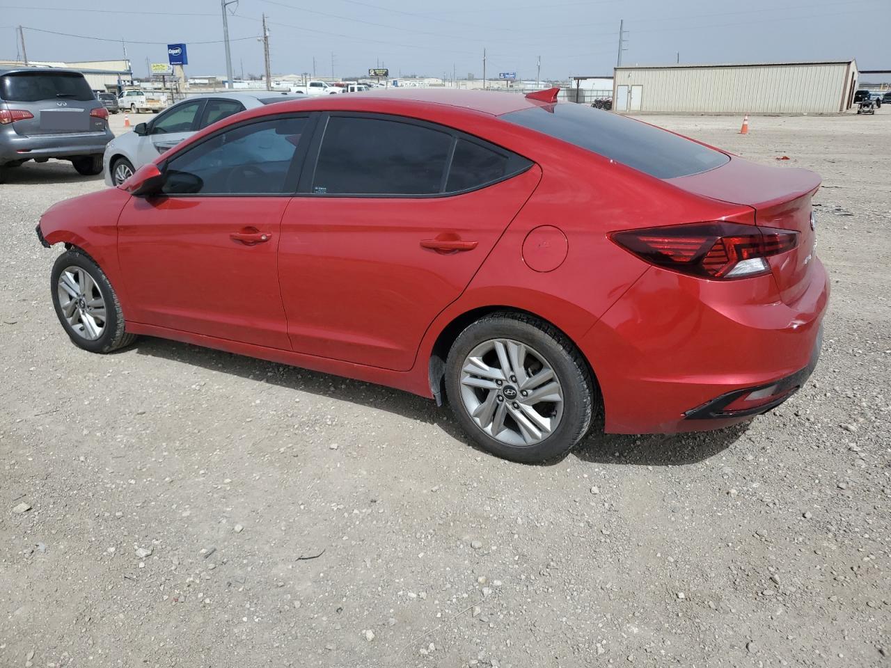 2020 Hyundai Elantra VIN 5NPD84LFXLH581466 Copart auction photo, front end damage thumbnail 2