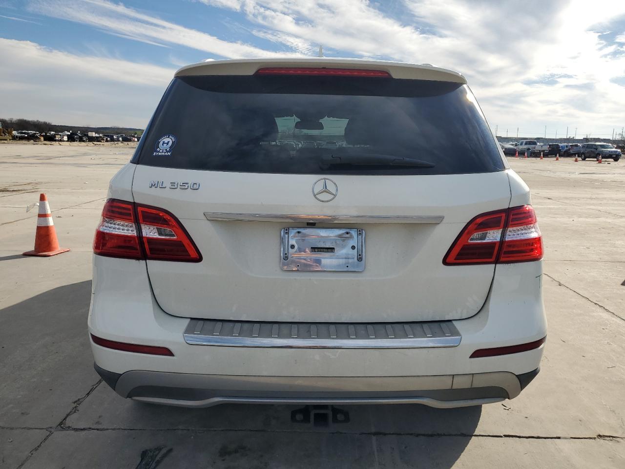 2013 Mercedes-Benz M-klasse VIN 4JGDA5JB0DA218222 Copart auction photo, front end damage thumbnail 6