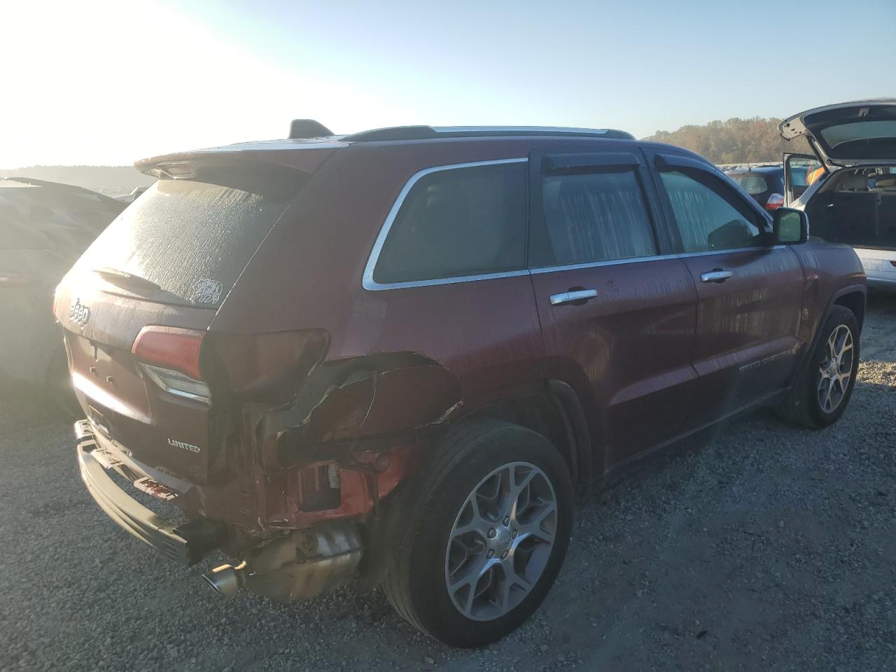 2020 Jeep Grand Cherokee VIN 1C4RJEBG0LC244469 Copart auction photo, rear end damage thumbnail 3