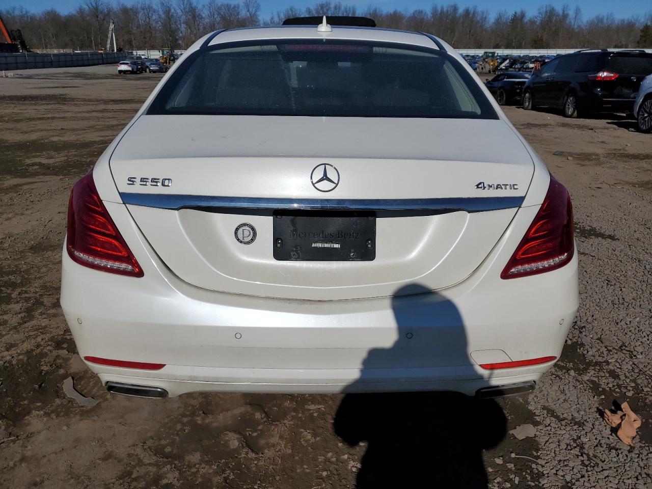 2016 Mercedes-Benz S-klasse VIN WDDUG8FB9GA210403 Copart auction photo, front end damage thumbnail 6