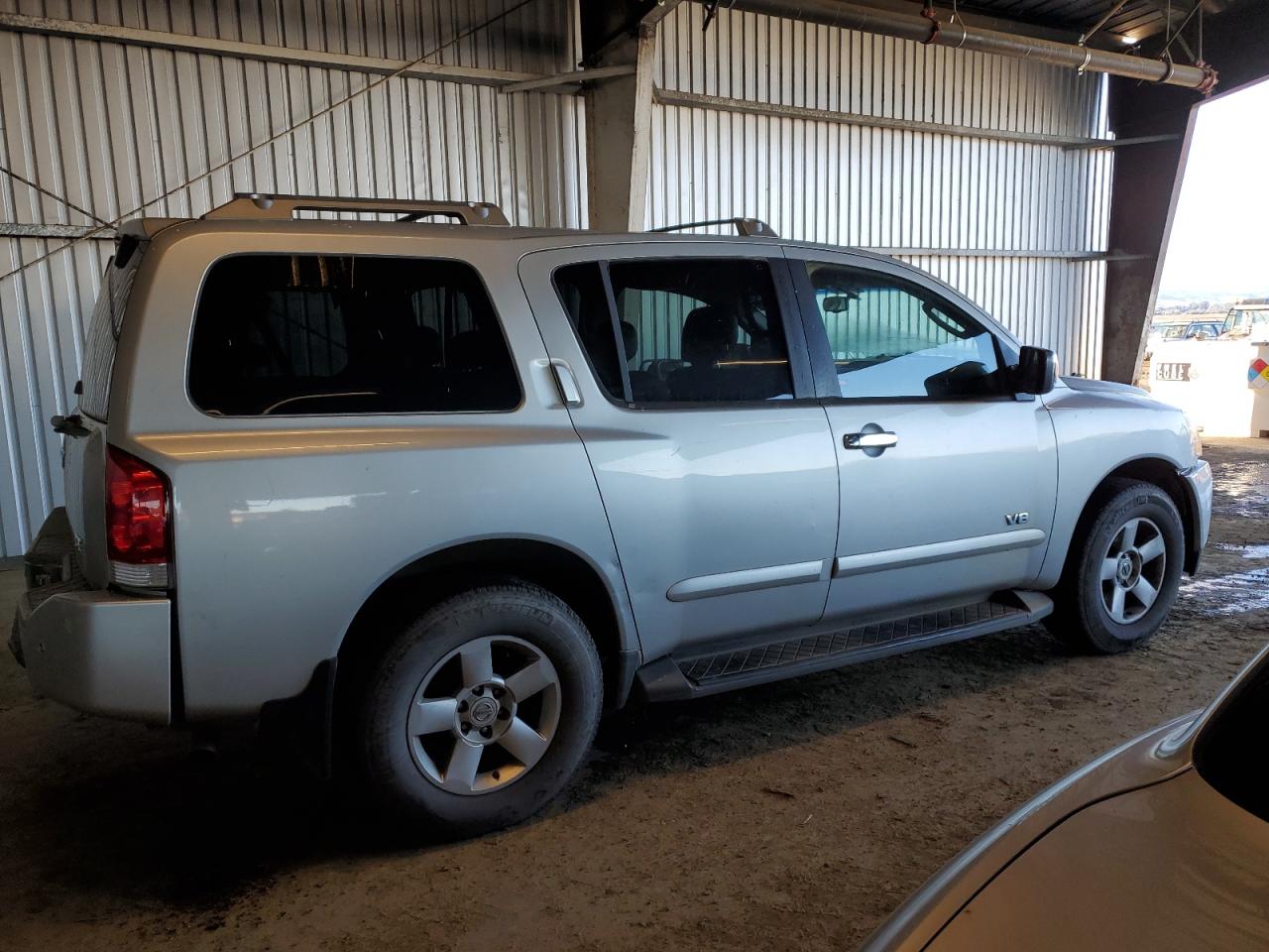2007 Nissan Armada VIN 5N1AA08C77N705080 Copart auction photo, front end damage thumbnail 3
