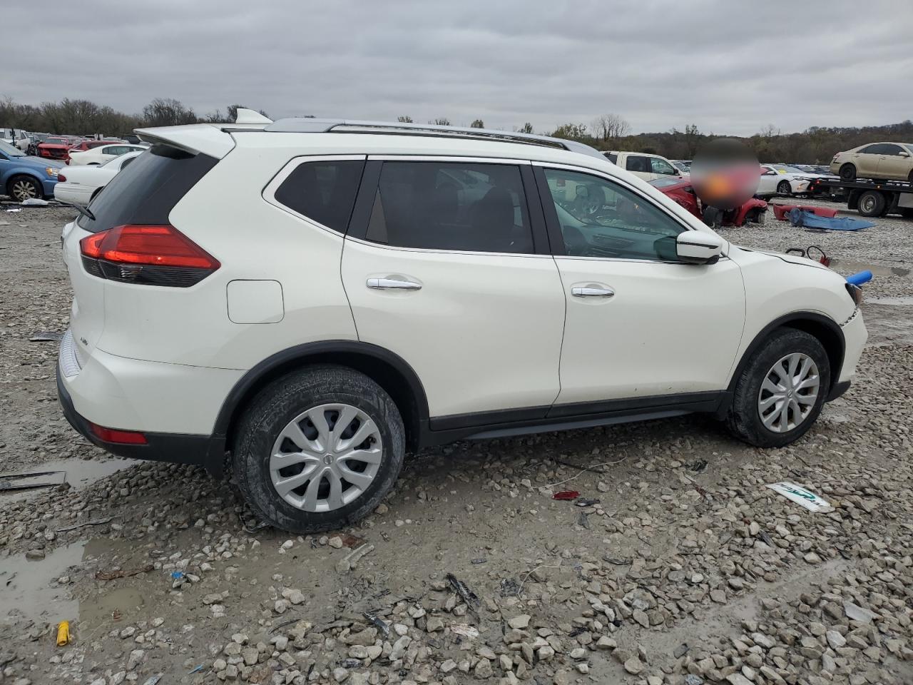 2017 Nissan Rogue VIN 5N1AT2MV8HC785838 Copart auction photo, front end damage thumbnail 3