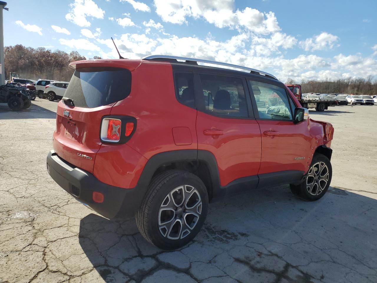 2015 Jeep Renegade VIN ZACCJBDT4FPB23104 Copart auction photo, all over damage thumbnail 3