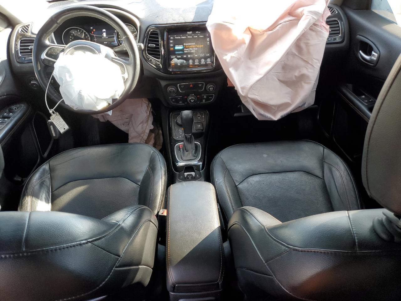 2018 Jeep Compass VIN 3C4NJDCB0JT135524 Copart auction photo, front end damage thumbnail 8