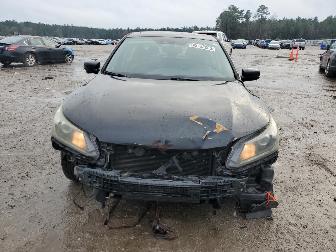 2014 Honda Accord VIN 1HGCR2F83EA080831 Copart auction photo, front end damage thumbnail 5