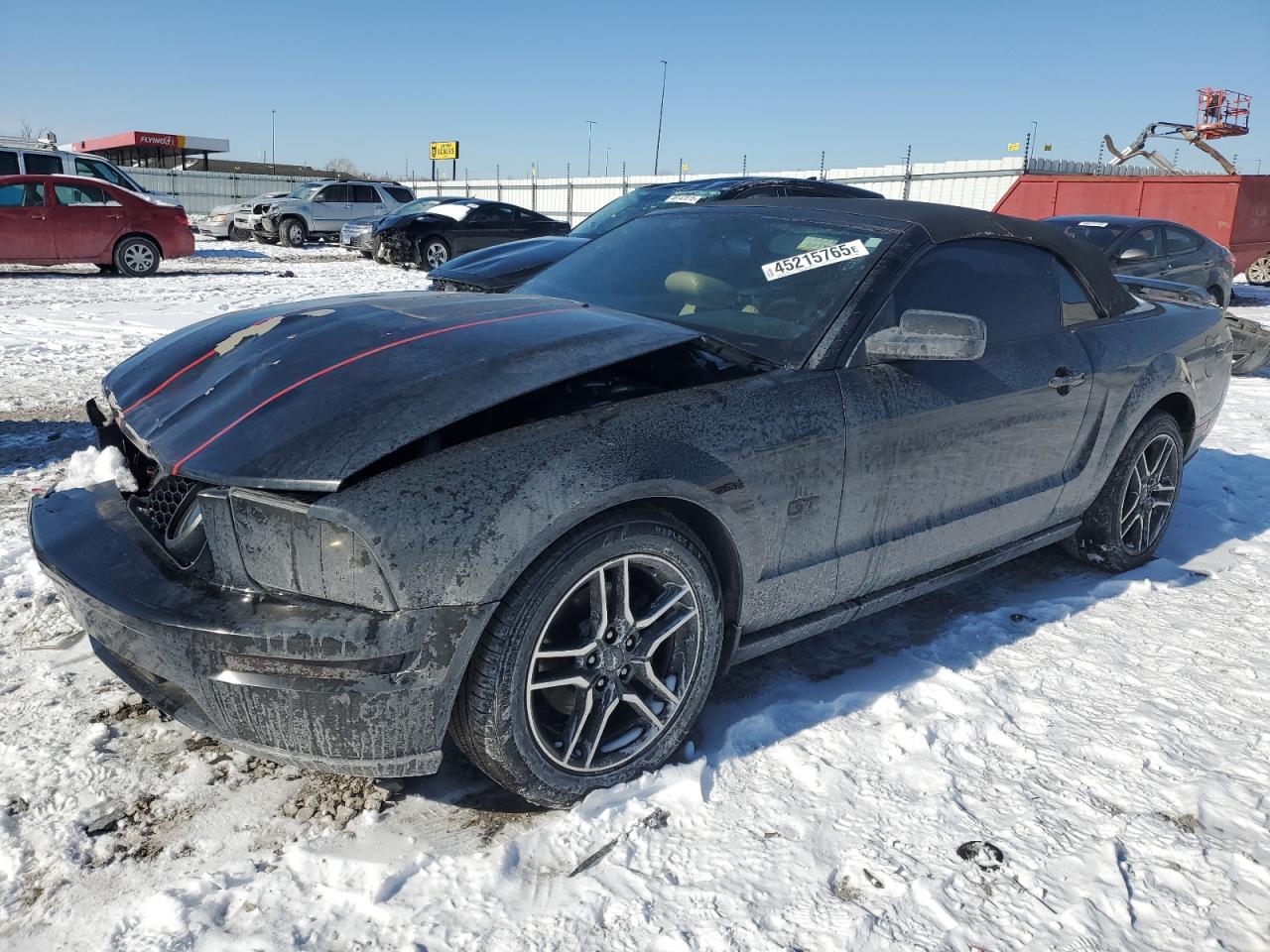 2005 Ford Mustang VIN 1ZVHT85H655199389