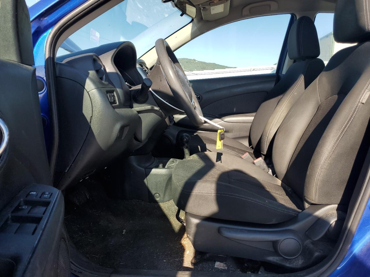 2015 Nissan Versa VIN 3N1CN7AP8FL925594 Copart auction photo, side damage thumbnail 7