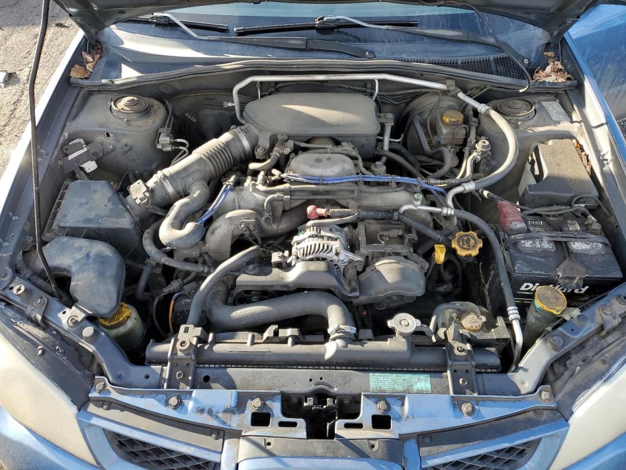 2007 Subaru Impreza VIN JF1GD61687H515242 Copart auction photo, all over damage thumbnail 11
