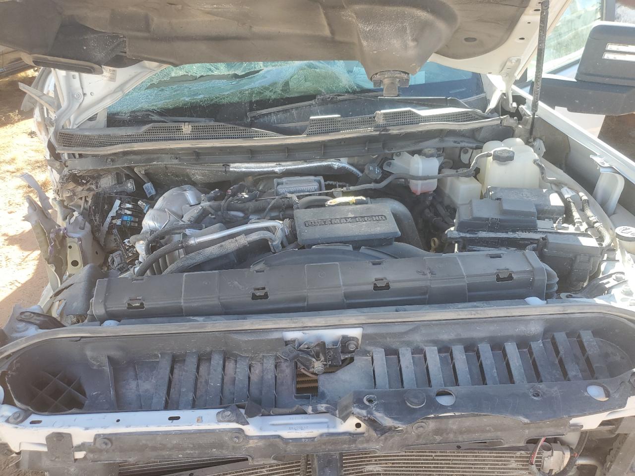 2022 Chevrolet Silverado VIN 1GB4YSEYXNF317782 Copart auction photo, front end / side damage thumbnail 12