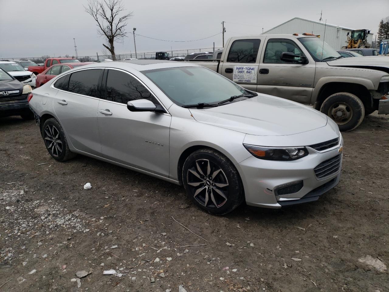 2018 Chevrolet Malibu VIN 1G1ZD5ST9JF286812 Copart auction photo, rear end / minor dent/scratches damage thumbnail 4