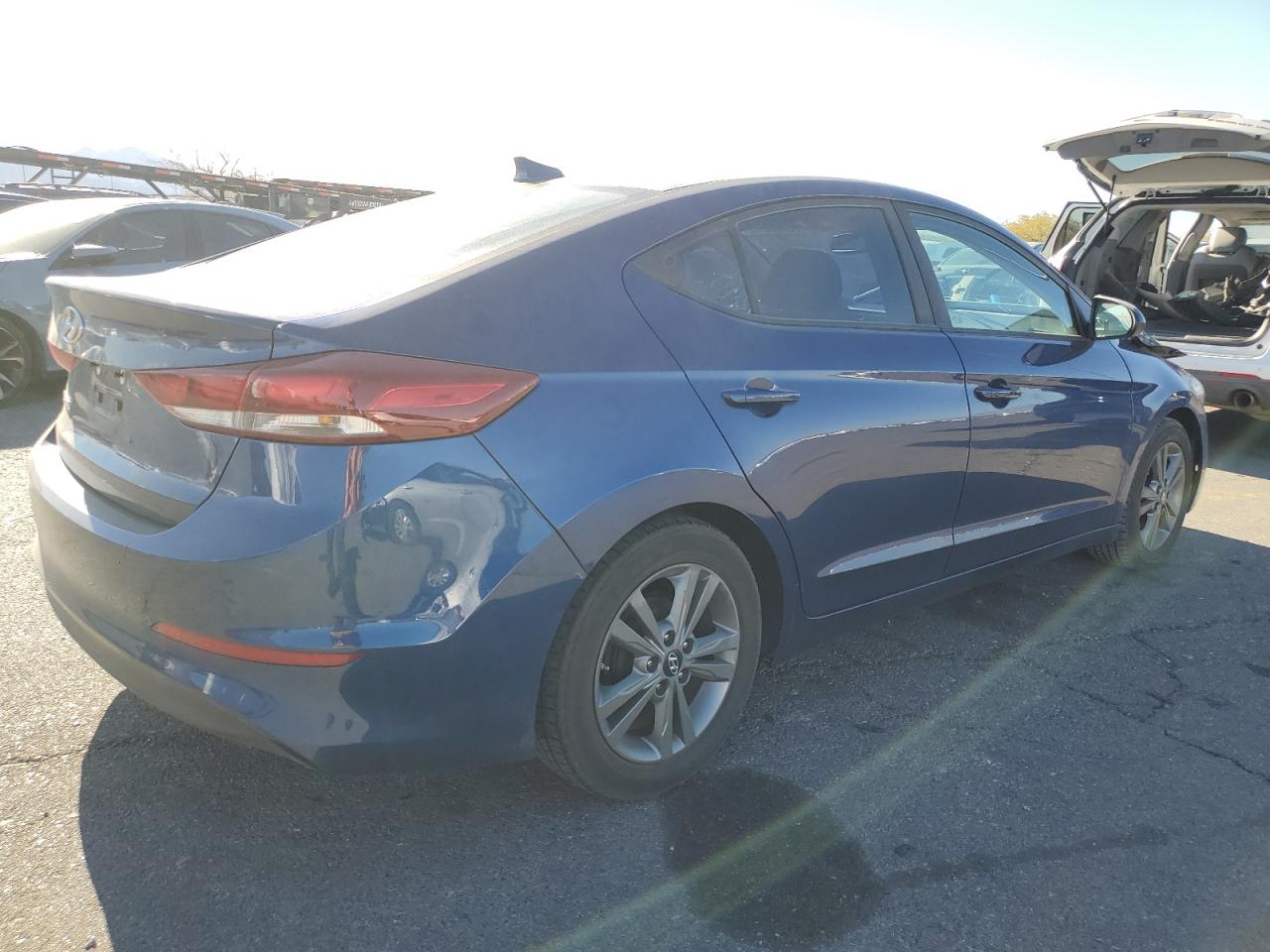 2017 Hyundai Elantra VIN 5NPD84LF6HH128078 Copart auction photo, front end damage thumbnail 3