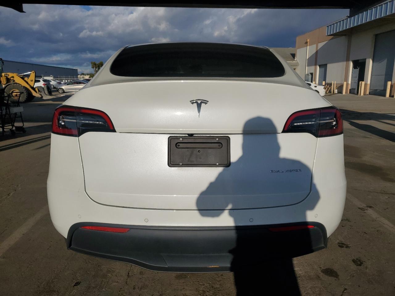 2021 Tesla Model Y VIN 5YJYGDEE7MF279223 Copart auction photo, front end damage thumbnail 6