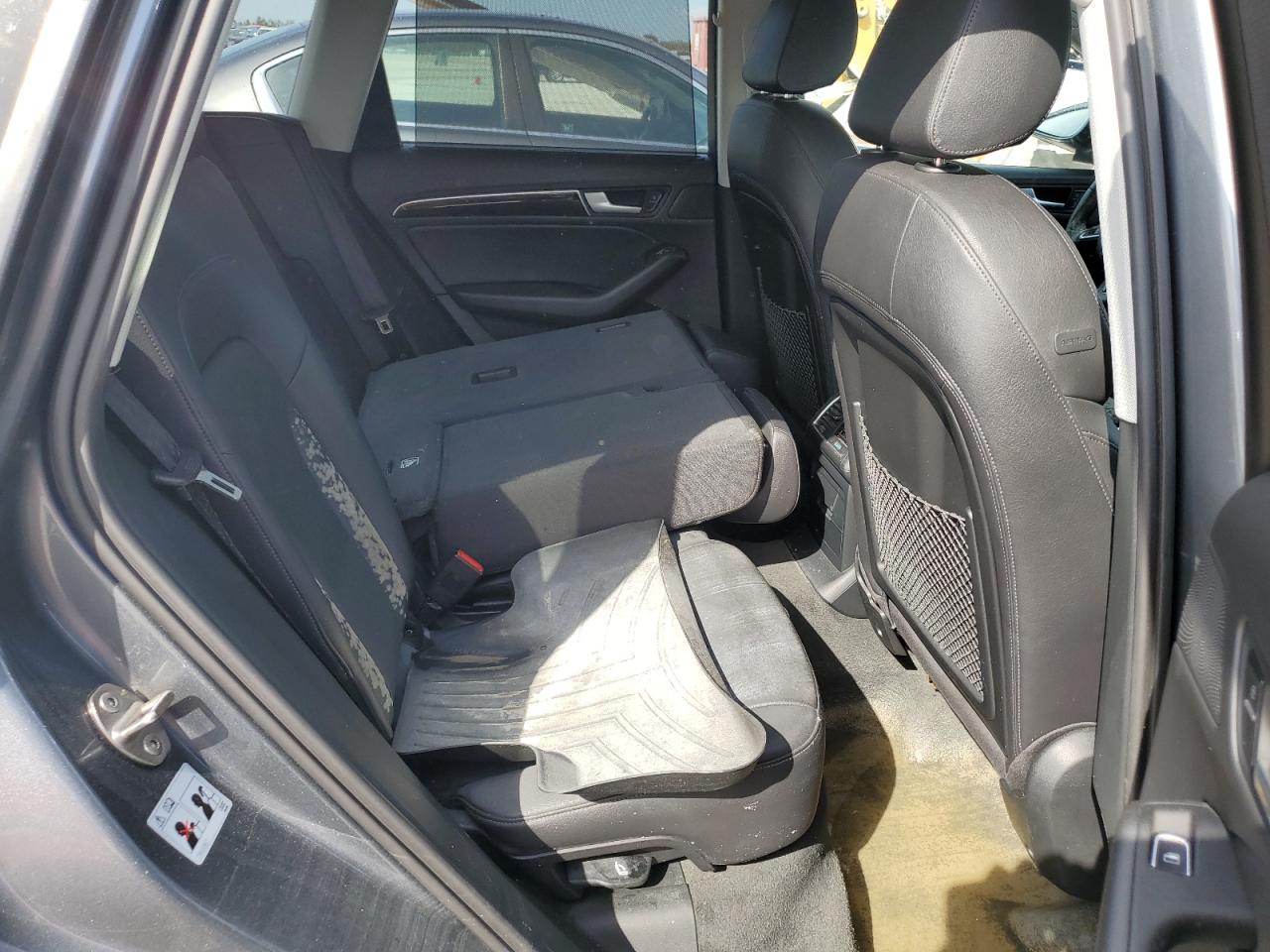 2014 Audi Q5 VIN WA1VMAFPXEA054972 Copart auction photo, water/flood damage thumbnail 10