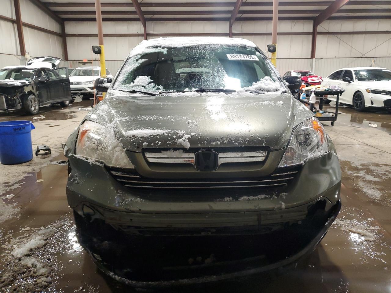 2009 Honda CR-V VIN 5J6RE48529L002564 Copart auction photo, side / front end damage thumbnail 5
