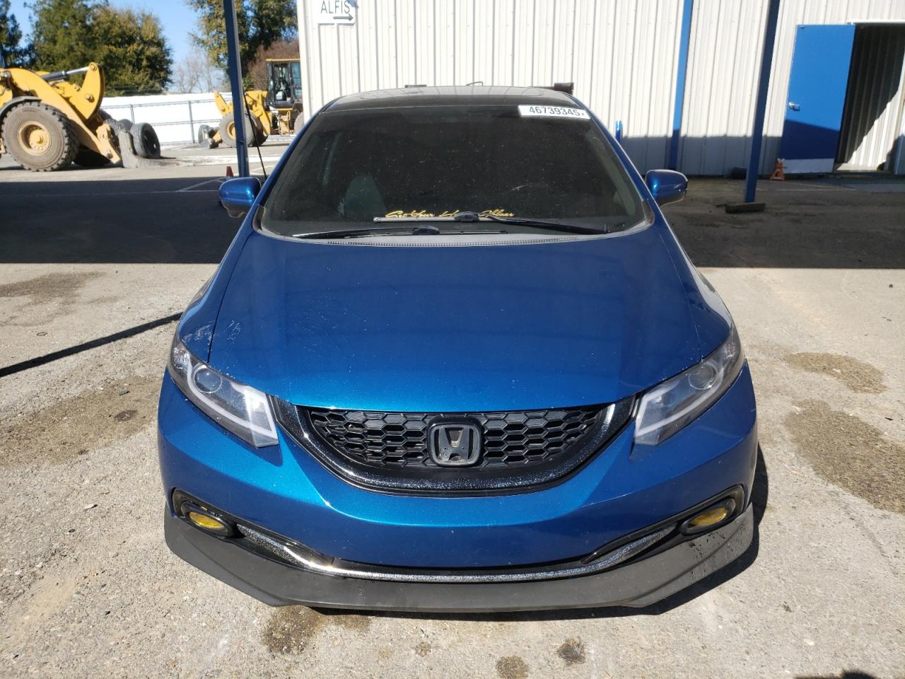 2015 Honda Civic VIN 2HGFB2F89FH527439 Copart auction photo, rear end / undercarriage damage thumbnail 5