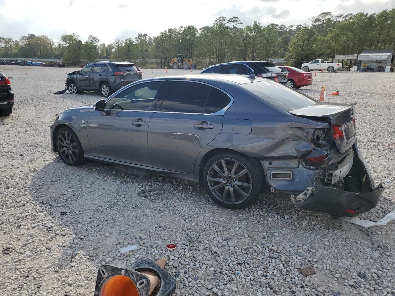 2013 Lexus GS VIN JTHBE1BL4D5012196 Copart auction photo, side damage thumbnail 2