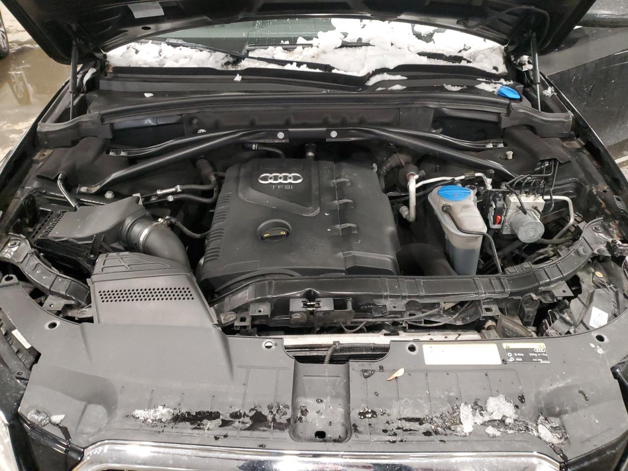 2017 Audi Q5 VIN WA1C2AFP3HA095638 Copart auction photo, front end damage thumbnail 12