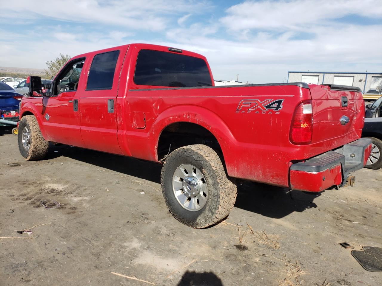 2015 Ford F250 VIN 1FT7W2BT1FEB69911 Copart auction photo, front end / rear end damage thumbnail 2
