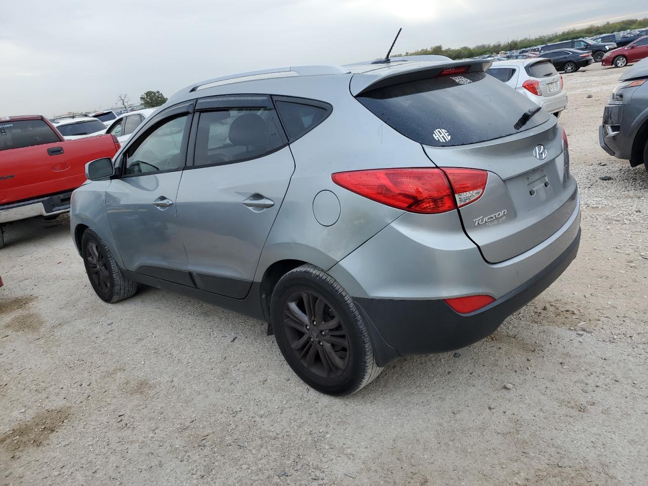 2014 Hyundai Tucson VIN KM8JU3AG1EU794041 Copart auction photo, side damage thumbnail 2