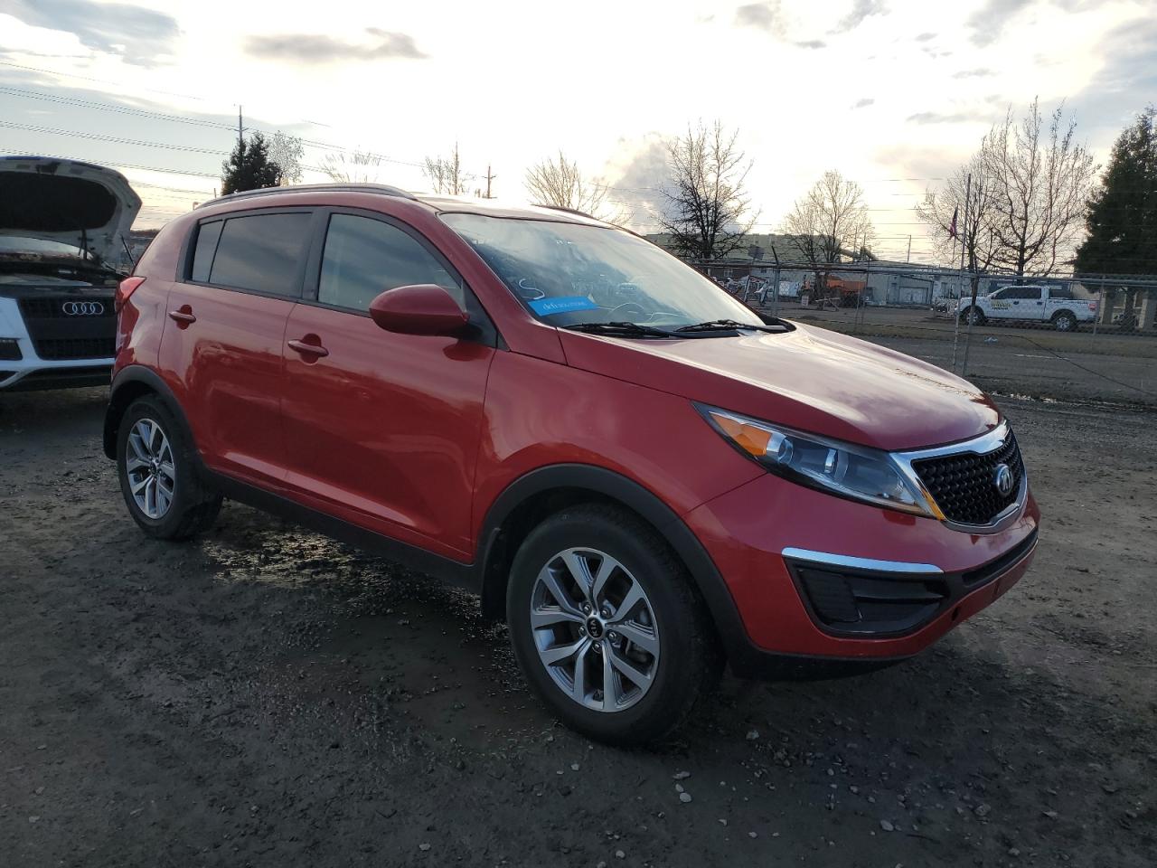 2014 KIA Sportage VIN KNDPB3AC2E7554738 Copart auction photo, mechanical damage thumbnail 4