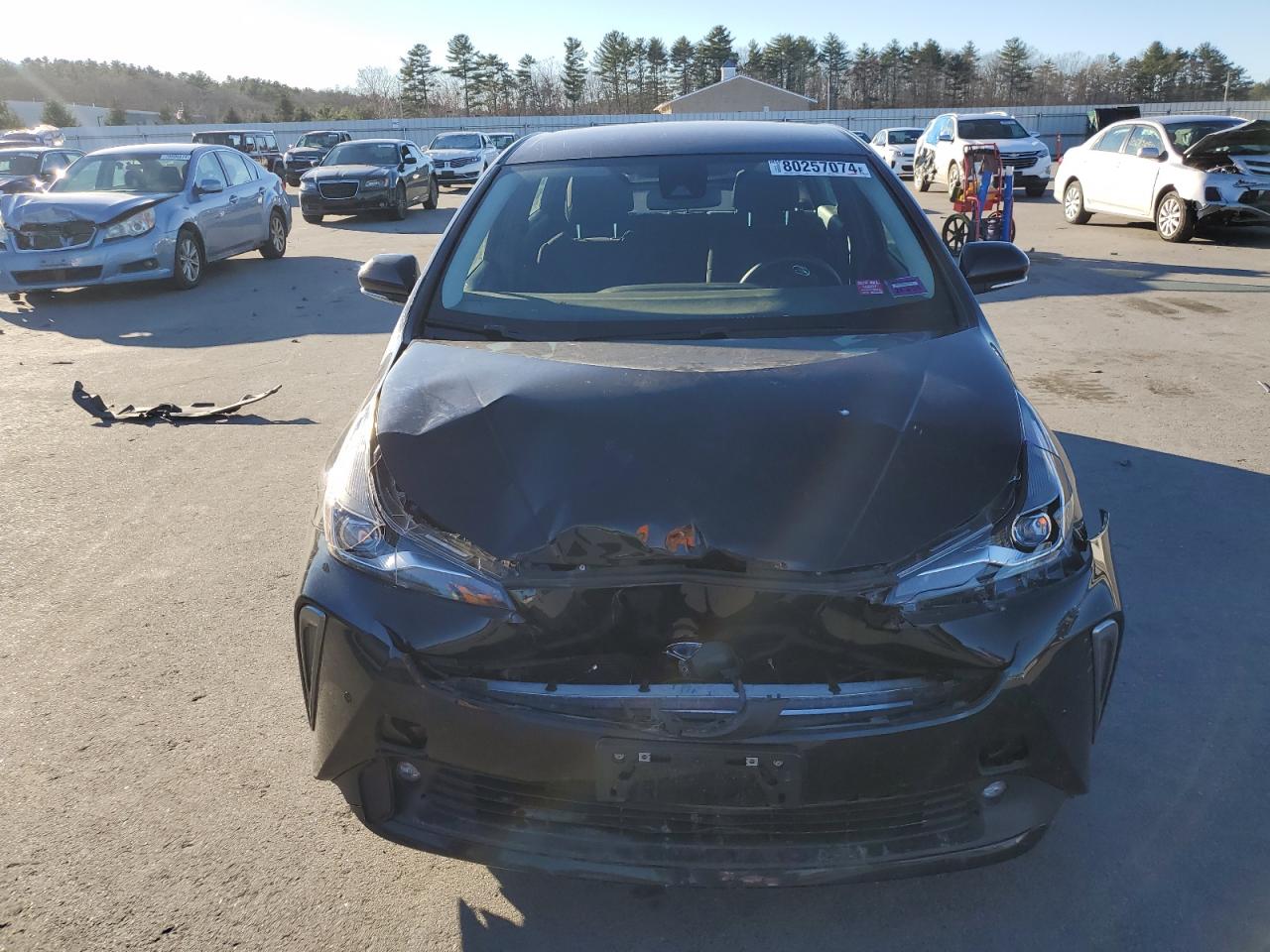 2022 Toyota Prius VIN JTDL9MFU1N3040520 Copart auction photo, front end damage thumbnail 5