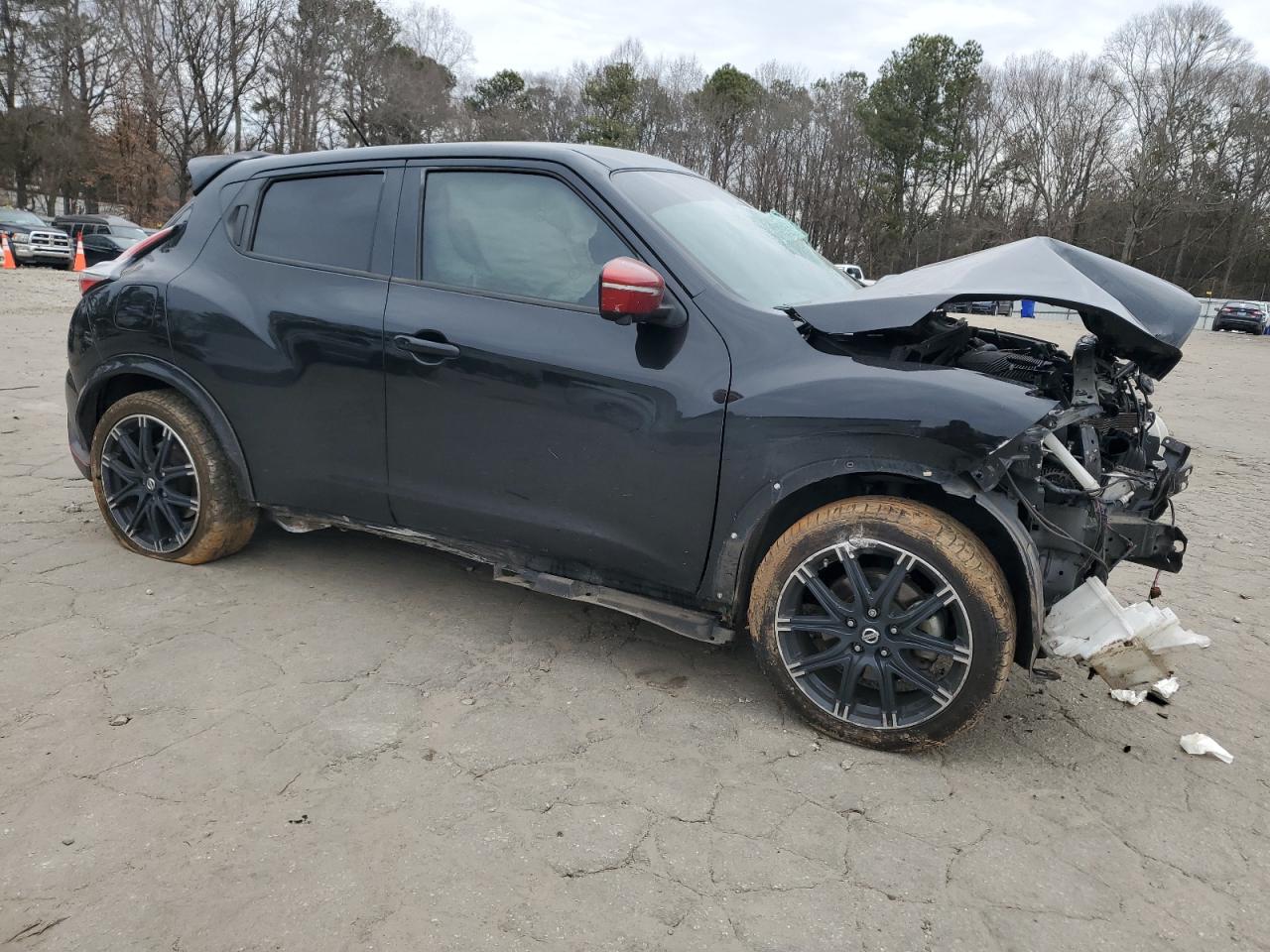 2015 Nissan Juke VIN JN8AF5MV0FT562885 Copart auction photo, front end damage thumbnail 4