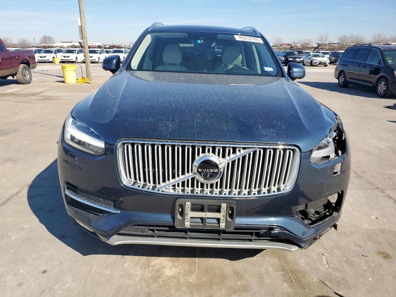 2018 Volvo XC90 VIN YV4A22PL1J1370649 Copart auction photo, rear end / side damage thumbnail 5