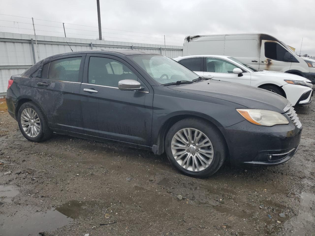 2011 Chrysler 200 VIN 1C3BC2FG9BN503018 Copart auction photo, burn / front end damage thumbnail 4