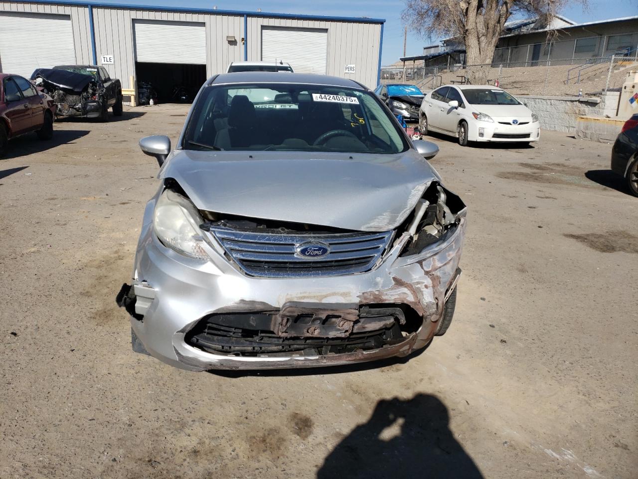 2013 Ford Fiesta VIN 3FADP4BJ8DM183585 Copart auction photo, front end damage thumbnail 5