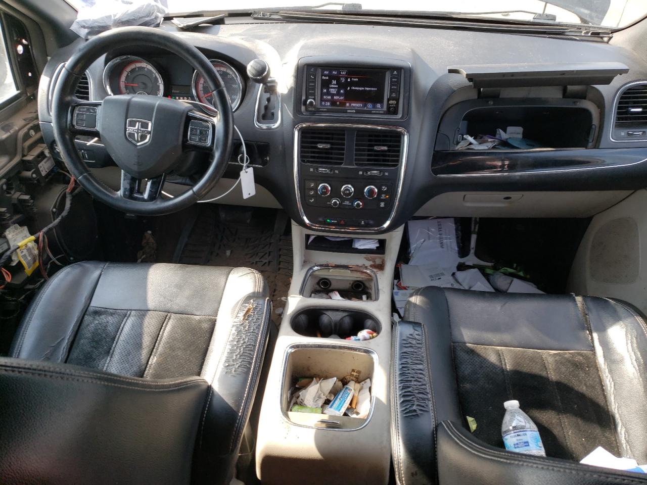 2018 Dodge Caravan VIN 2C4RDGCG5JR301870 Copart auction photo, front end damage thumbnail 8