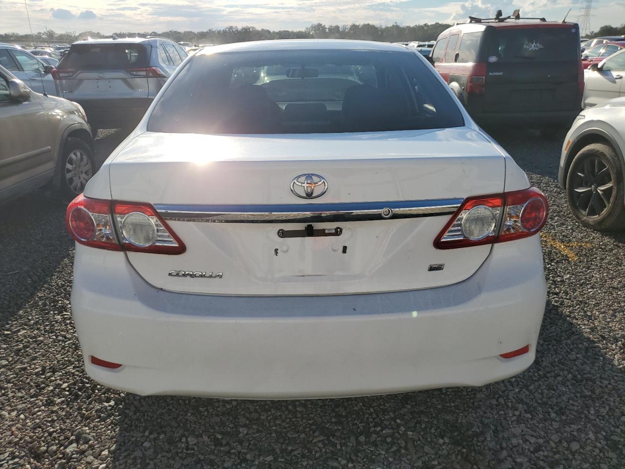 2011 Toyota Corolla VIN JTDBU4EE4BJ104917 Copart auction photo, water/flood damage thumbnail 6