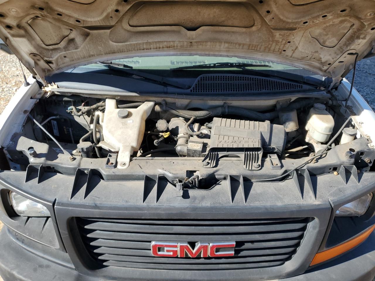 2015 GMC Savana VIN 1GD374CG4F1137689 Copart auction photo, all over damage thumbnail 12