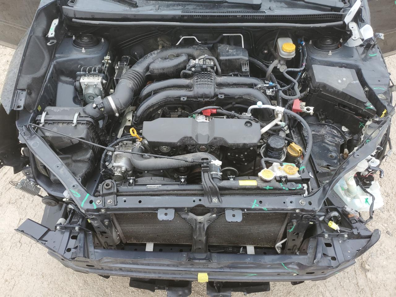 2014 Subaru Impreza VIN JF1GPAH61EH215118 Copart auction photo, front end / side damage thumbnail 12