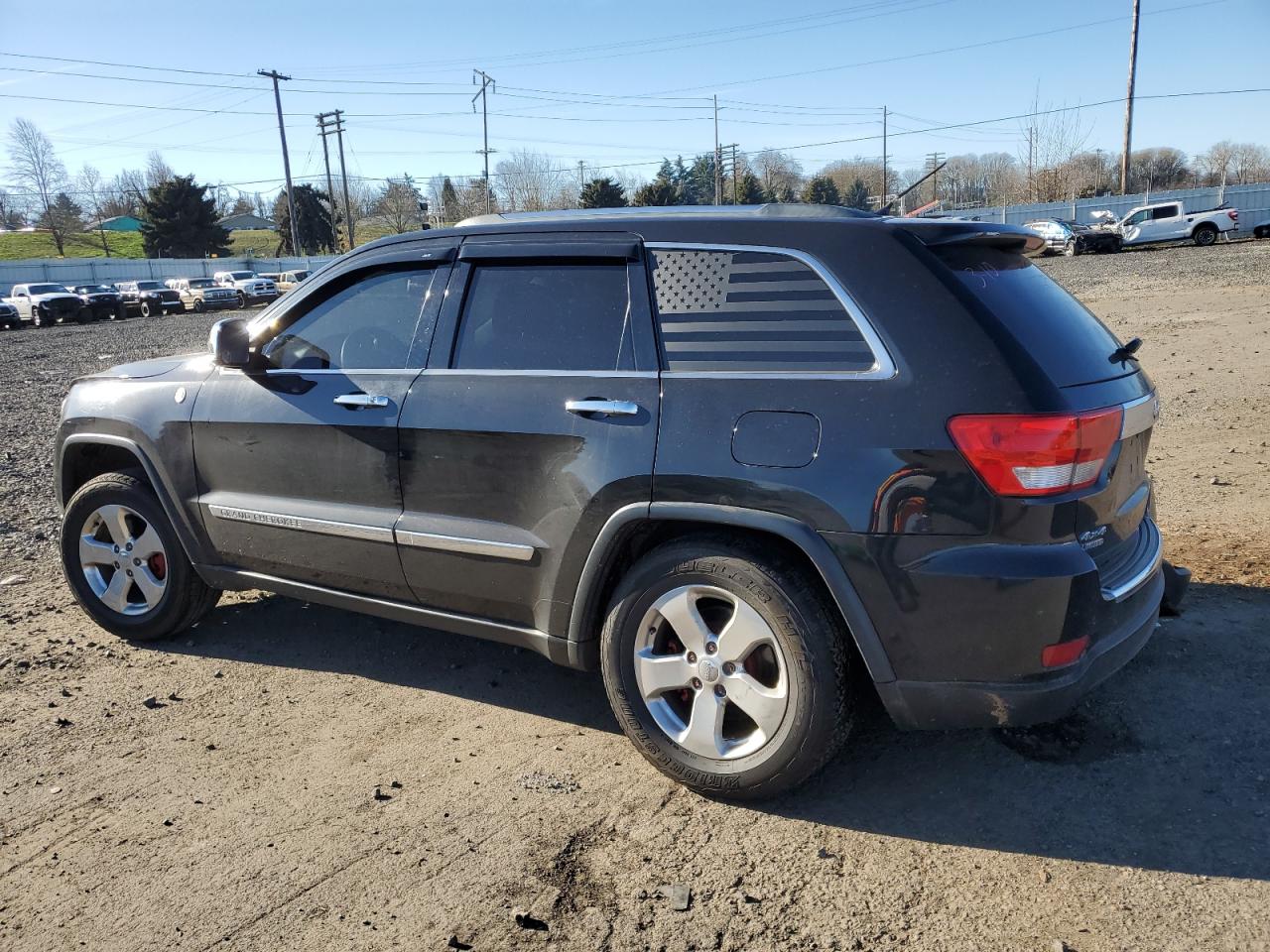 2013 Jeep Grand Cherokee VIN 1C4RJFBG7DC649915 Copart auction photo, side damage thumbnail 2
