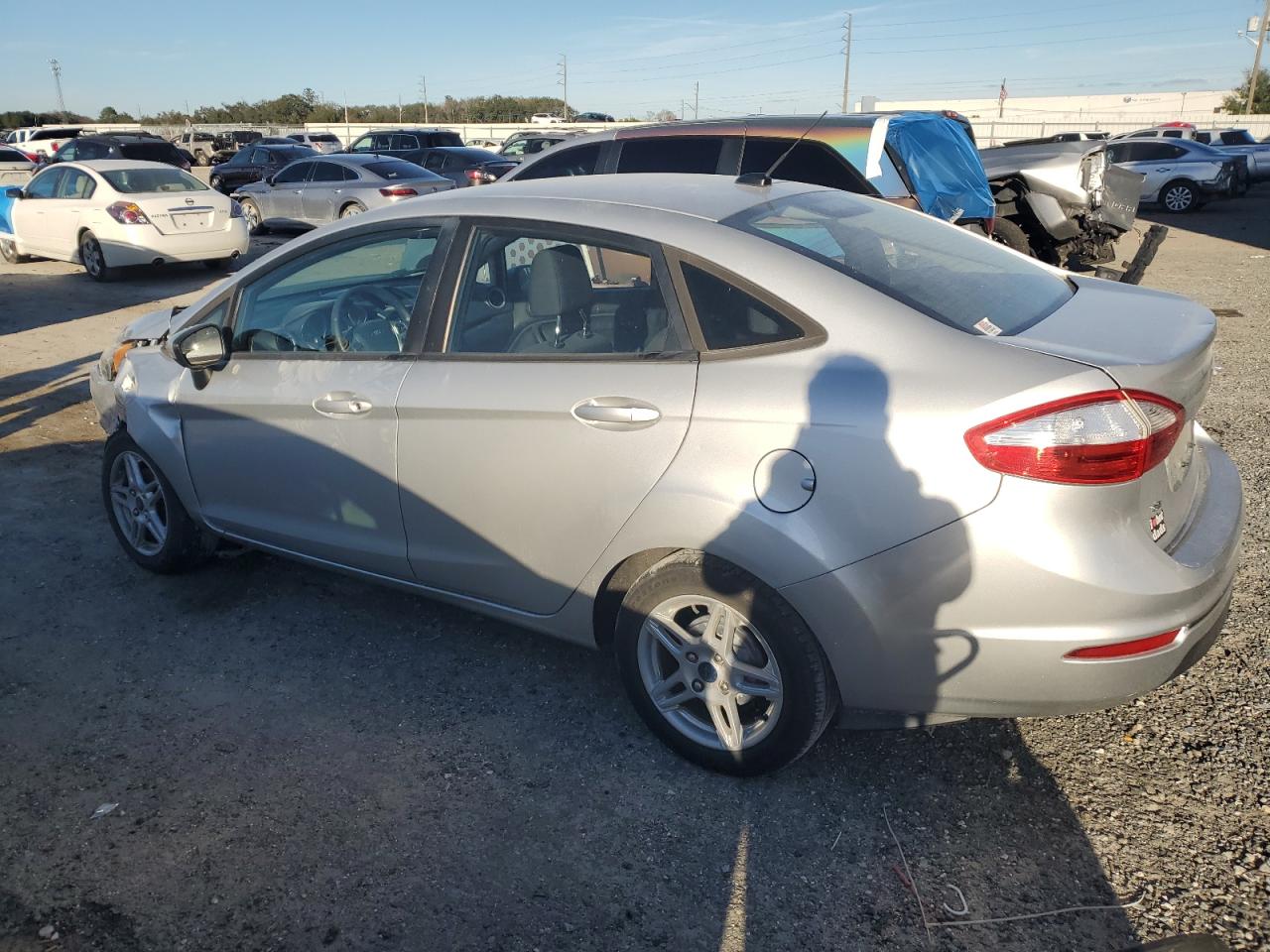 2019 Ford Fiesta VIN 3FADP4BJ2K1239003 Copart auction photo, front end damage thumbnail 2