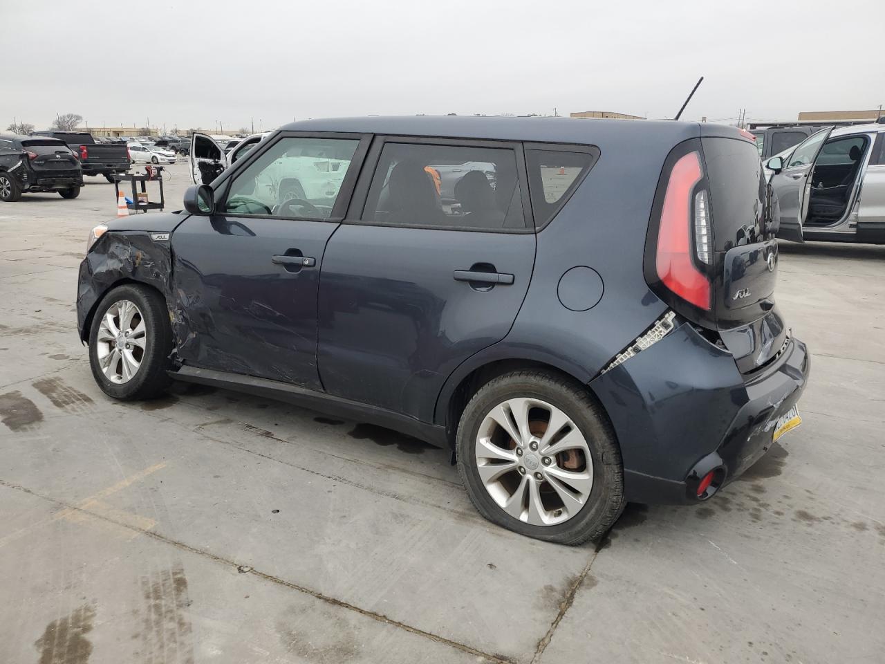 2016 KIA Soul VIN KNDJP3A54G7332410 Copart auction photo, front end / rear end damage thumbnail 2