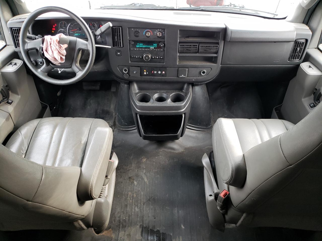 2017 Chevrolet Express VIN 1GCWGBFF5H1329697 Copart auction photo, front end damage thumbnail 8