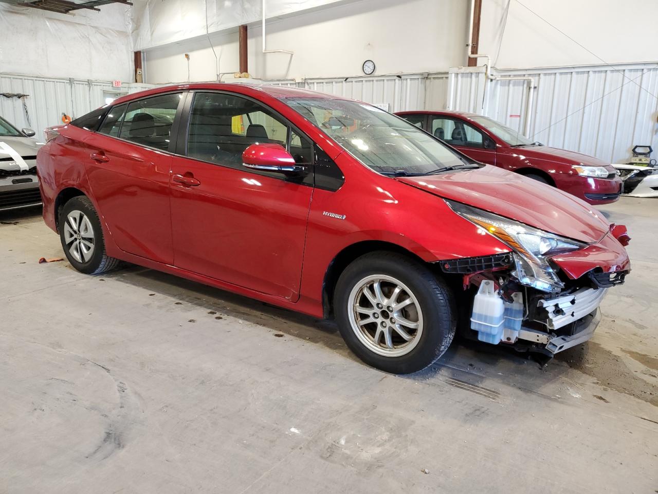 2017 Toyota Prius VIN JTDKARFU2H3052728 Copart auction photo, front end / rear end damage thumbnail 4