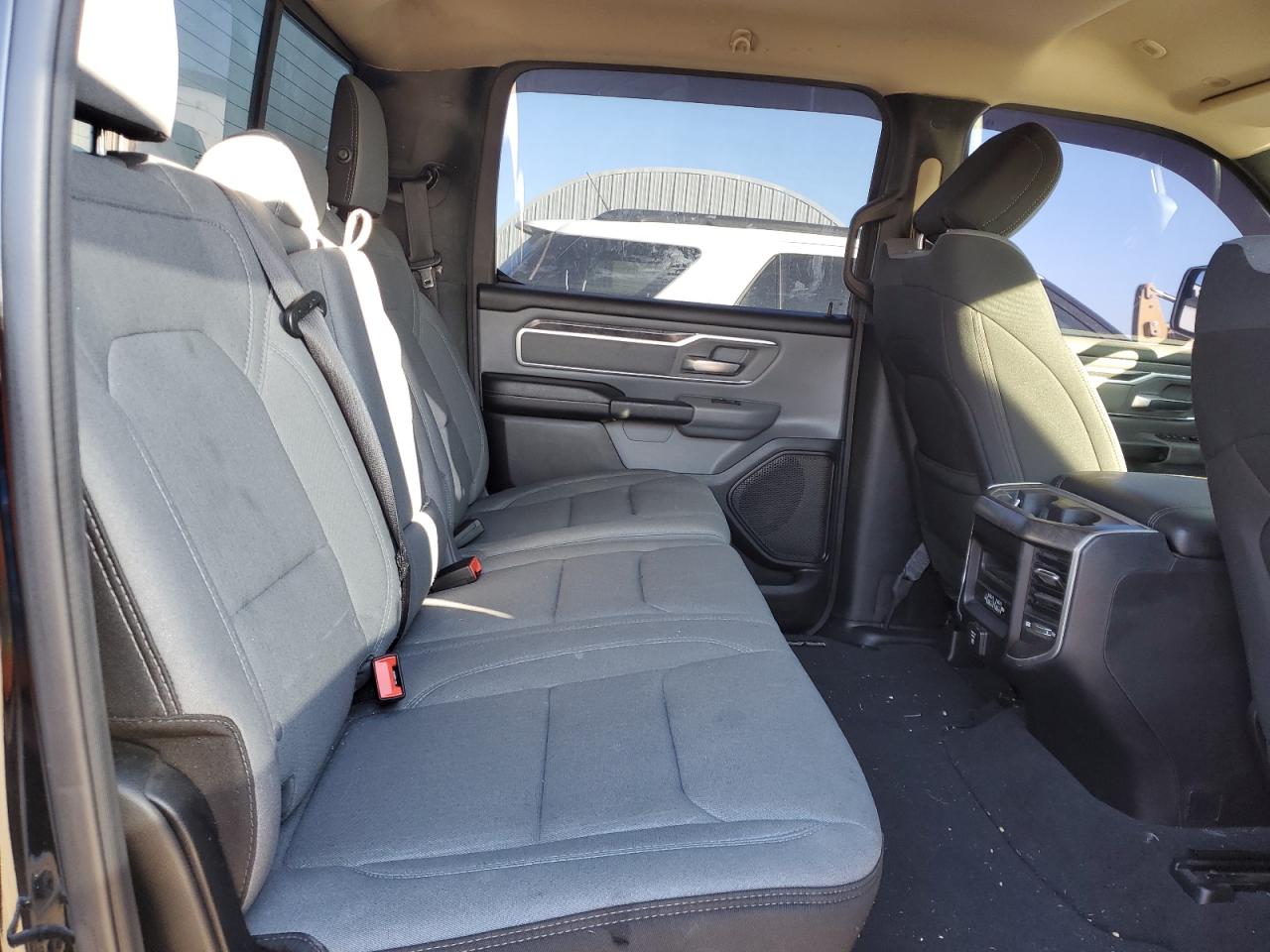 2019 RAM 1500 VIN 1C6RREFT6KN617816 Copart auction photo, burn damage thumbnail 10