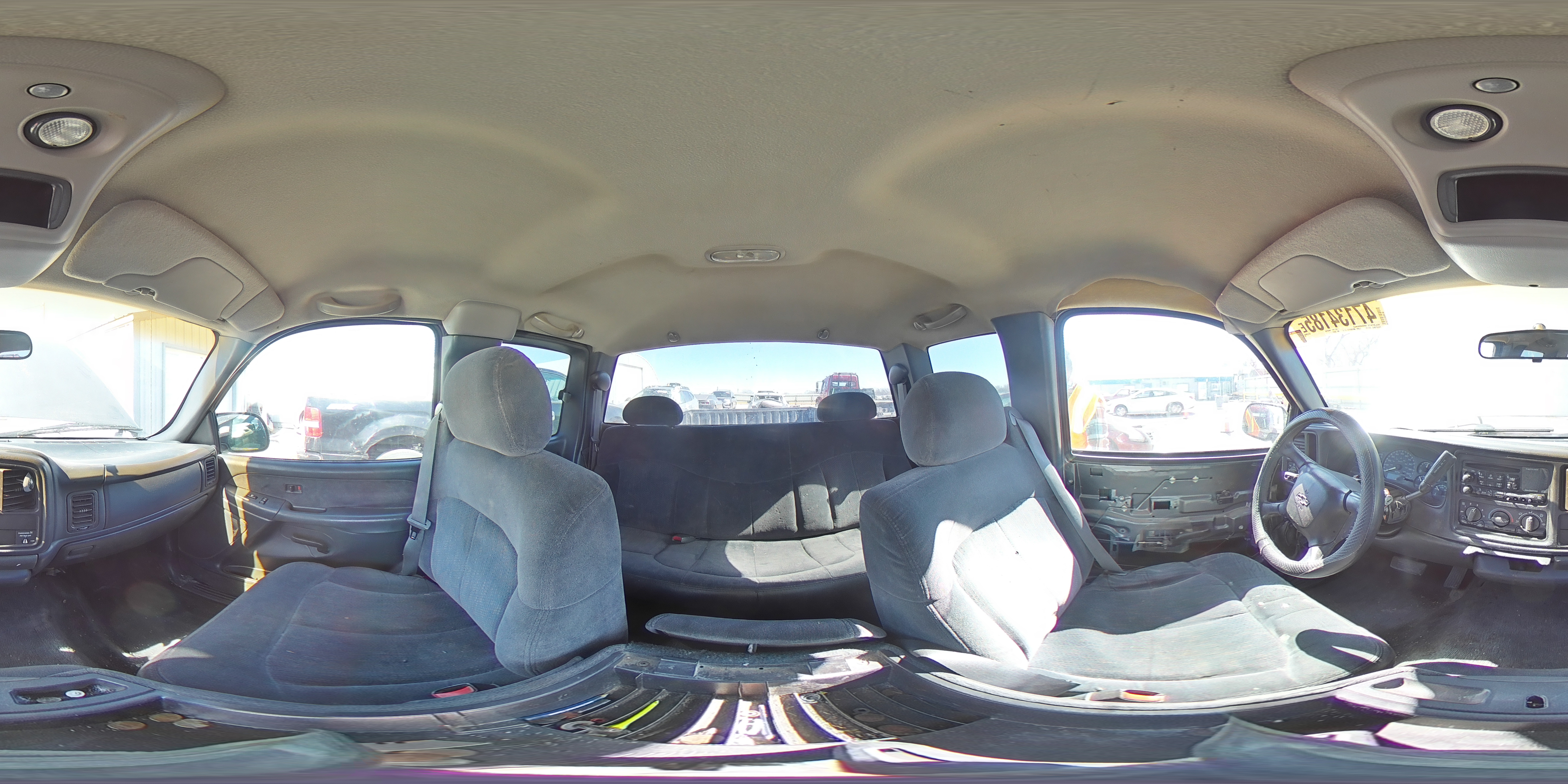2000 Chevrolet Silverado VIN 2GCEC19T4Y1266072 Copart auction photo, vandalism / all over damage thumbnail 12