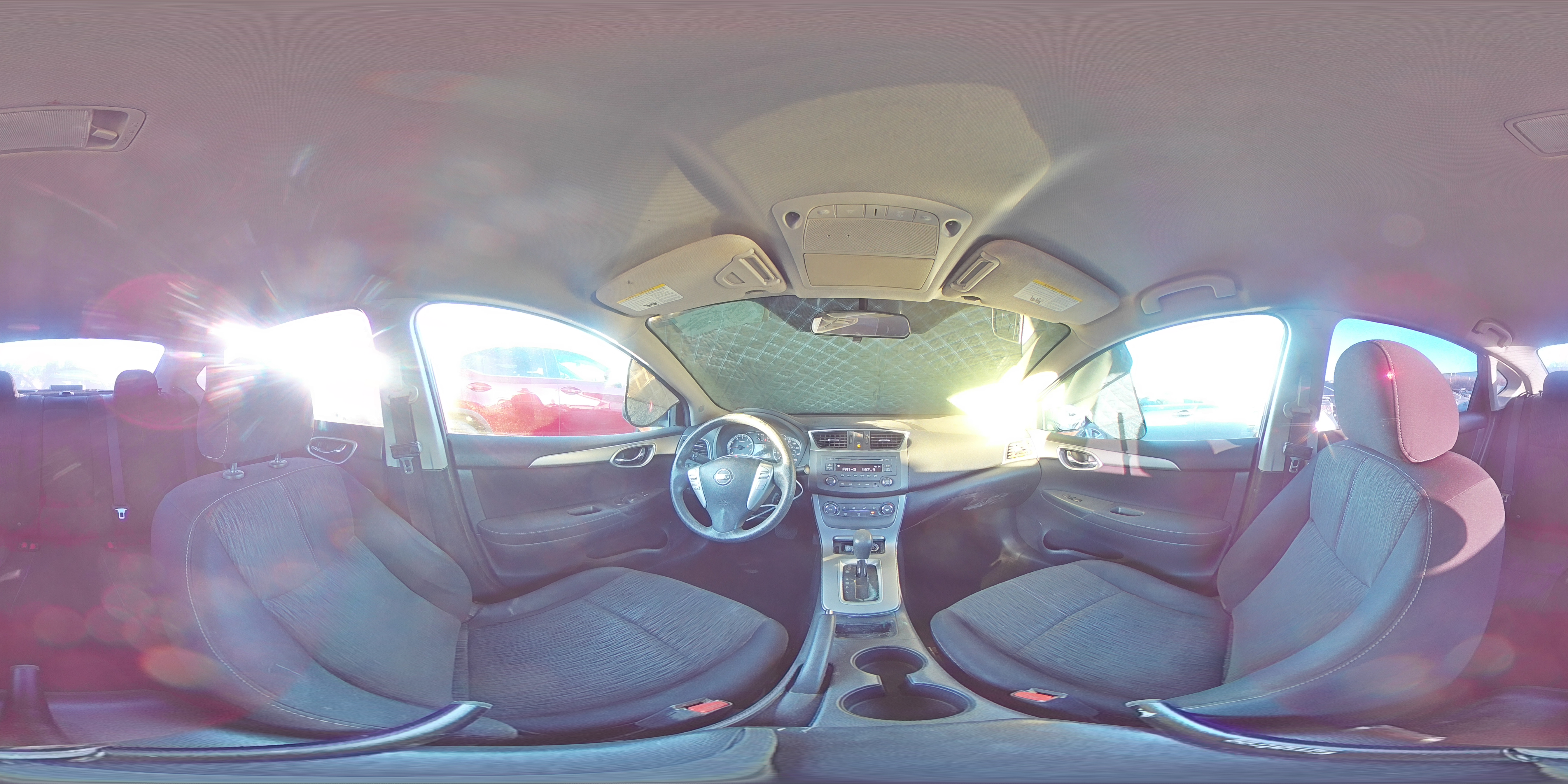 2014 Nissan Sentra VIN 3N1AB7AP9EY239551 Copart auction photo, rear end damage thumbnail 12