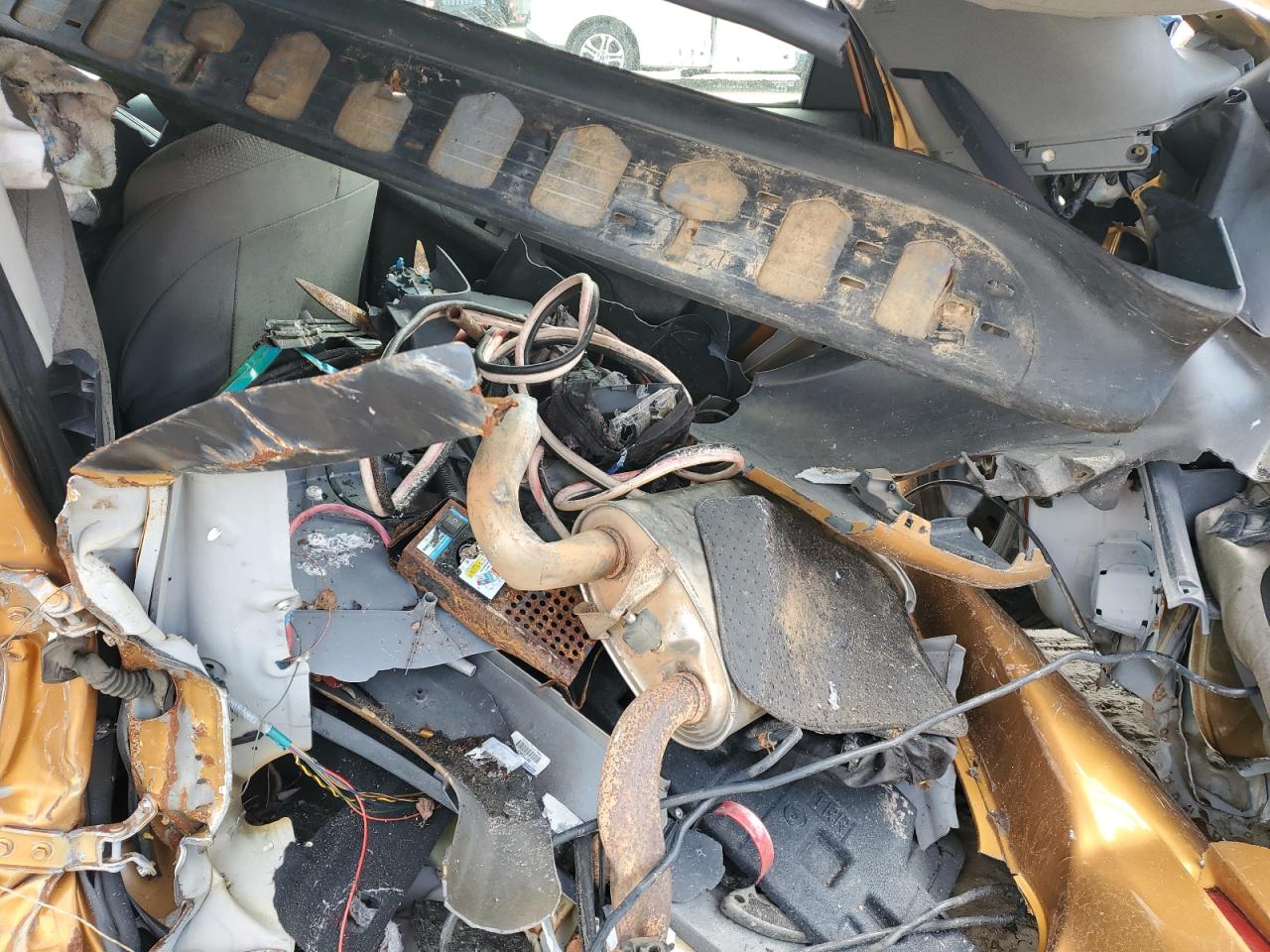 2009 Toyota Corolla VIN 2T1KU40E19C137449 Copart auction photo, all over damage thumbnail 11