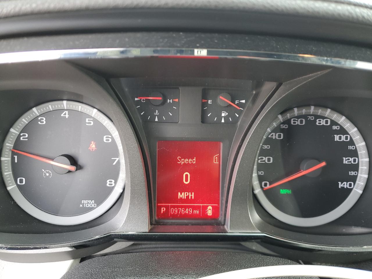 2012 GMC Terrain VIN 2GKFLTEK9C6101079 Copart auction photo, front end / side damage thumbnail 9