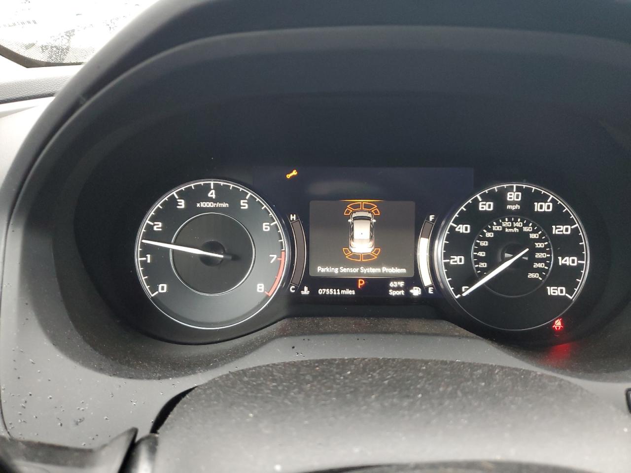 2021 Acura RDX VIN 5J8TC1H52ML000503 Copart auction photo, all over damage thumbnail 9